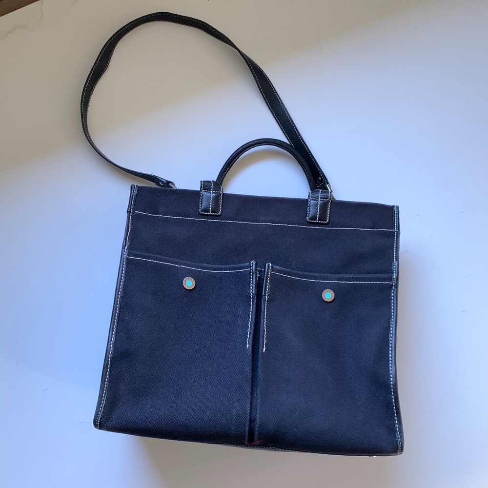 Tiffany & Company Black Canvas Purse